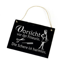 Frisörin schild schiefer gebraucht kaufen  Karlshagen