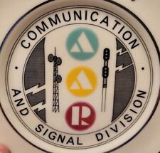 Placa 25 Aniversario AAR 1985 DIVISIÓN DE COMUNICACIÓN Y SEÑAL #442/500 segunda mano  Embacar hacia Mexico