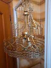 Lampadario con cristalli usato  Castegnato