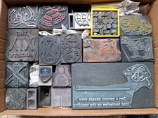 Letterpress blocks various for sale  ONGAR
