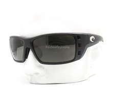Óculos de sol Costa Del Mar Permit preto fosco vidro polarizado com estojo Omni Fit comprar usado  Enviando para Brazil