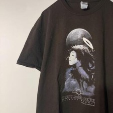 Camiseta Haibane Renmei Anime Extra Grande Vintage Y2K Rara Manga Lain Filme Preta USADA, usado comprar usado  Enviando para Brazil
