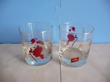 2 copos de uísque Johnnie Walker Red Label colecionáveis barra álcool usado raro comprar usado  Enviando para Brazil