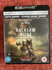 Hacksaw ridge uhd for sale  SOUTHAMPTON