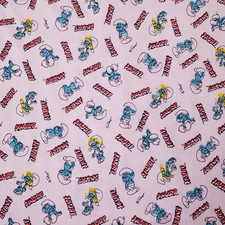 Vintage smurf fabric for sale  Taylor