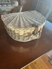Vintage wicker picnic for sale  New Bedford