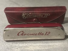 Harmonica hohner chrometta d'occasion  Villemoustaussou