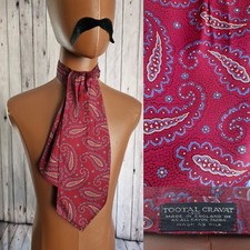 Tootal cravat burgundy for sale  MELROSE