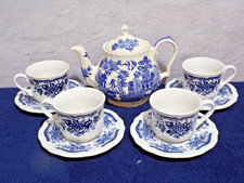 Blue carnation ironstone for sale  Pigeon
