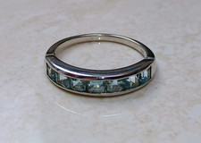 Sterling silver blue for sale  LONDON