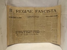 Giornale regime fascista usato  Italia