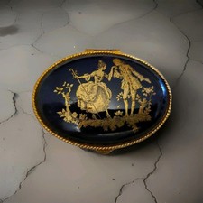 Limoges pillendose kobaldblau gebraucht kaufen Limoges pillendose kobaldblau gebraucht kaufen  München