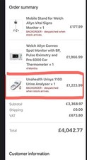 Unahealth urisys 1100 for sale  LONDON