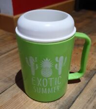 Mug isotherme vert d'occasion  Bas-en-Basset