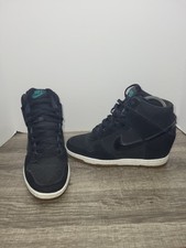 Tênis Nike Feminino Dunk Sky Hi Preto GUM Cunha Escondida Tamanho 8 644877-011 comprar usado  Enviando para Brazil