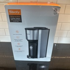 Máquina de café Sboly SYCM-3000 moer e preparar com caneca de viagem nova caixa aberta, usado comprar usado  Enviando para Brazil