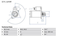 Starter bosch audi gebraucht kaufen  Bautzen-Umland II