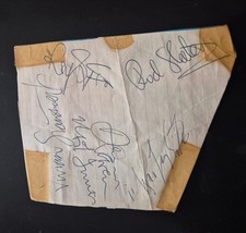 Cardboard piece signed for sale  WREXHAM