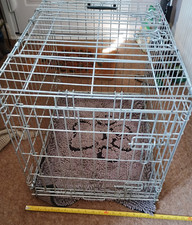 Folding dog crate for sale  HORNCHURCH