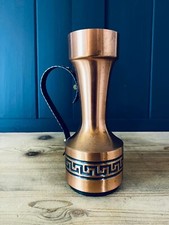 Copper vase jug for sale  HEYWOOD