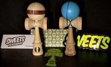 Lote X2 Custom Kendama - Doces listra de bordo caseira com corda de seda + Bonus Dama! comprar usado Lote X2 Custom Kendama - Doces listra de bordo caseira com corda de seda + Bonus Dama! comprar usado  Enviando para Brazil