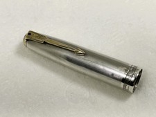 Caneta-tinteiro vintage PARKER 51 Vacumatic CAP - Banda deco prata esterlina ~ Dings comprar usado  Enviando para Brazil