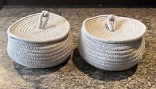 Pcs rope basket for sale  Viola