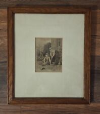 Antique victorian etching for sale  BLANDFORD FORUM