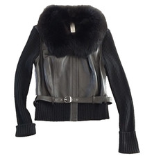 Cache leather knit for sale  Smithfield