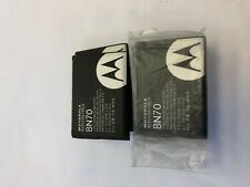 BATERIA DE REPOSIÇÃO ORIGINAL DE FÁBRICA AUTÊNTICA MOTOROLA BN70 OEM 1140mAh 3.7V, usado comprar usado  Enviando para Brazil