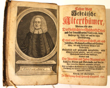 1736 Religious Book in German, The History of the People of God comprar usado  Enviando para Brazil