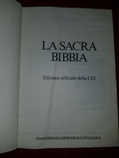 Art.r160302gs sacra bibbia usato  Milano