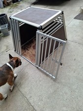 Hundetransportbox alu schmidt gebraucht kaufen  Merdingen