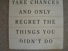 Wall sign white for sale  DISS