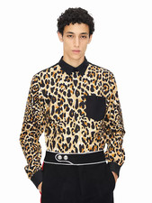 Camisa com estampa de leopardo animal PACO RABANNE x H&M nova sem etiquetas comprar usado  Enviando para Brazil