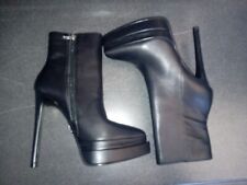 Black leather high for sale  ROCHDALE