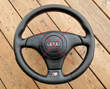 Volante de couro AUDI A4 S4 B5 80 A6 S6 4B A8 S8 D2 S-LINE NOVO comprar usado  Enviando para Brazil