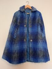Blue mohair coat for sale  BRECHIN