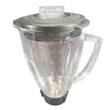 Jarro de liquidificador Oster 6 xícaras de vidro BCCG08 substituição com tampa preta e lâmina, usado comprar usado  Enviando para Brazil