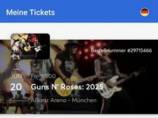 Guns roses tour gebraucht kaufen  Grömitz