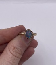 Opal doublet ring. for sale  MARKET HARBOROUGH