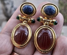 Egyptian revival scarab for sale  Elgin