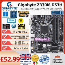 Gigabyte z370m ds3h for sale  MANCHESTER