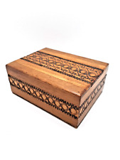 Vintage holzschatulle holzkäs gebraucht kaufen  Buxtehude
