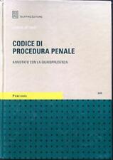 Codice procedura penale. usato  Italia