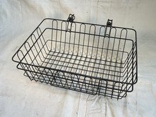 BICICLETA VINTAGE Rack Frontal CESTAS DE ENTREGA DE FIO DE METAL Decoração de Parede Suspensa comprar usado  Enviando para Brazil