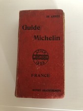 guide michelin 1922 d'occasion guide michelin 1922 d'occasion France