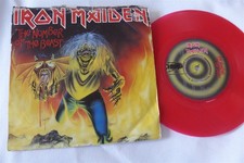 IRON MAIDEN - THE NUMBER OF THE BEAST (RED VINYL) ,EMI ,1982 ,EMI 5287, VG/VG+ comprar usado  Enviando para Brazil
