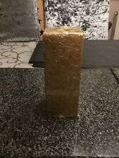 Stumpenkerze viereckig gold gebraucht kaufen  Biberbach