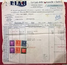 Fattura 1949 elah usato  Caserta